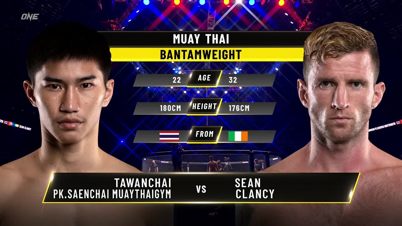 Таванчай против Шона Клэнси | Полный бой ONE Championship
