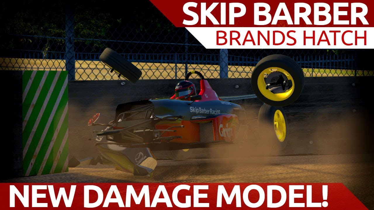 New Damage Model! Skip Barber Brands Hatch