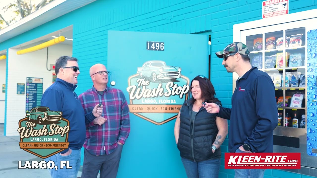 Kleen-Rite Visits The Wash Stop in Largo, Florida