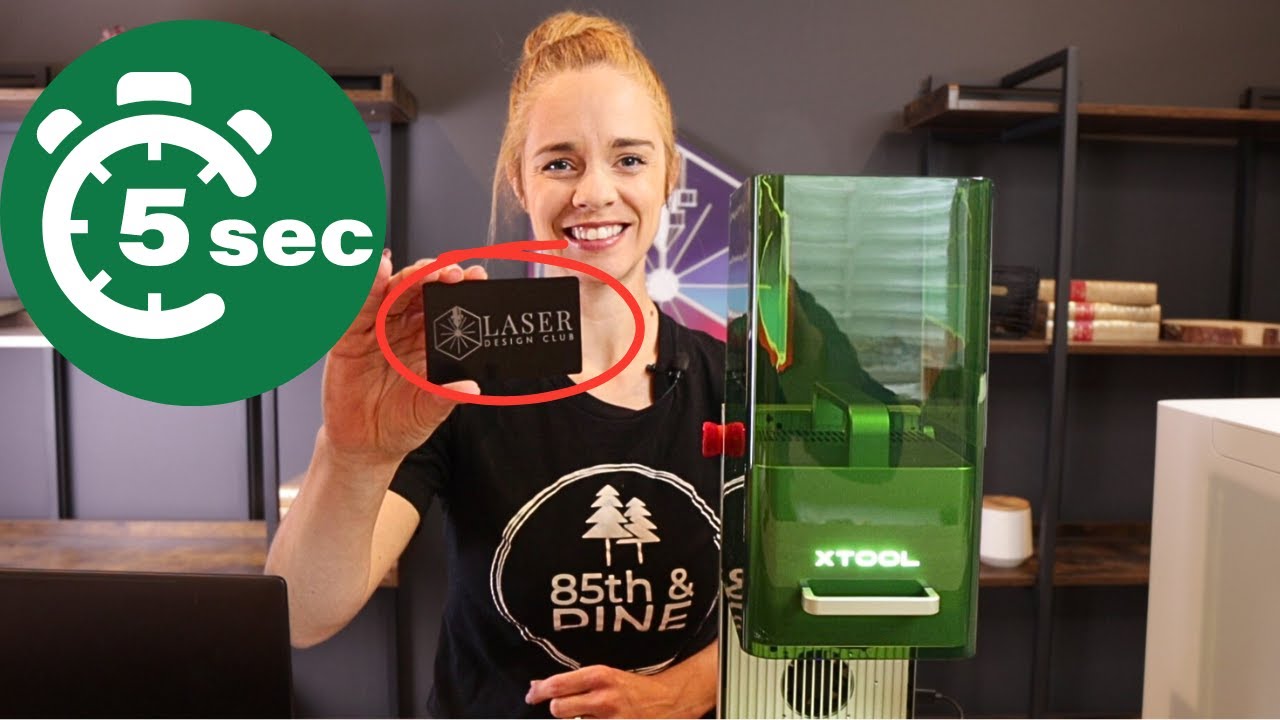 Engrave Metal Business Cards with XTool F1