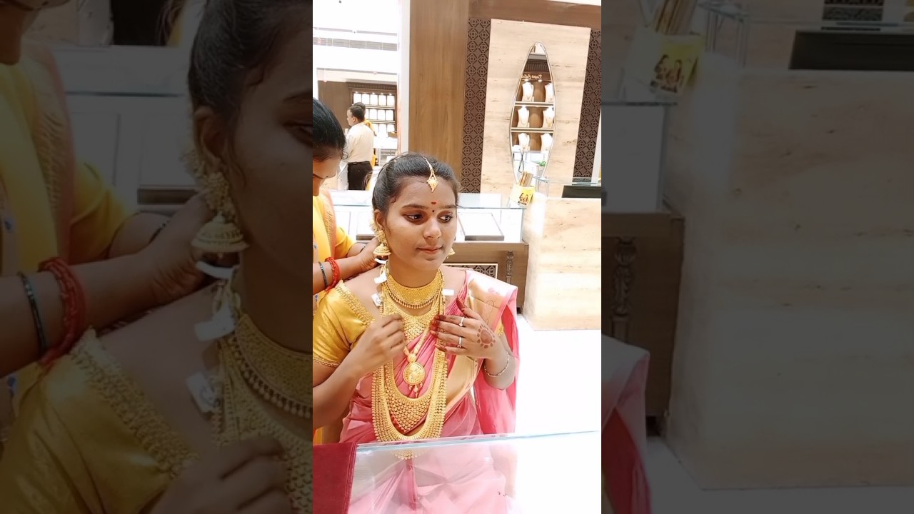 4p savaran gold jewellery set ❤️&zwj;🔥 sree kumaran thangamaligai 🤩#goldjewellery#thalichain#marriage