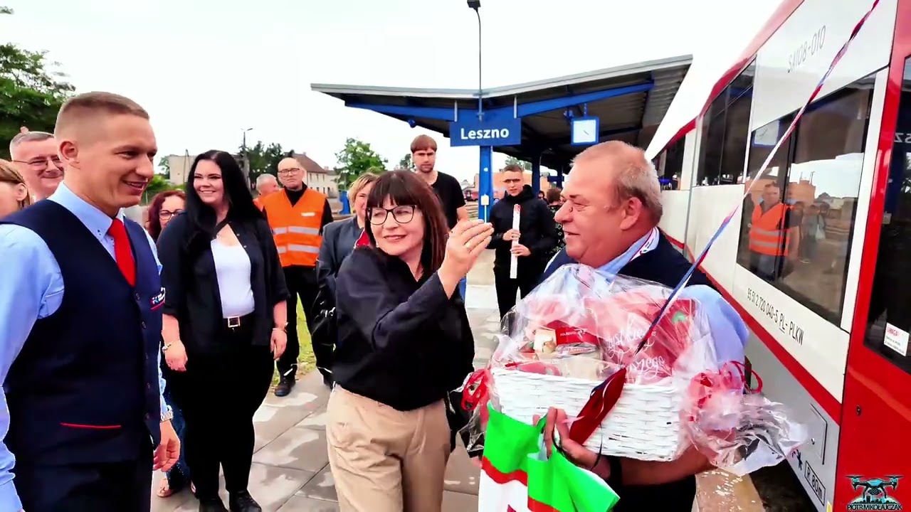 Ostatnia służba przed emeryturą kierownika pociągu Kolei Wielkopolskich