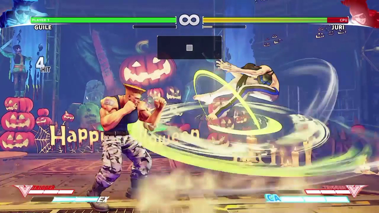 SFV: Punishing Juri's EX Ryodansatsu with a few characters
