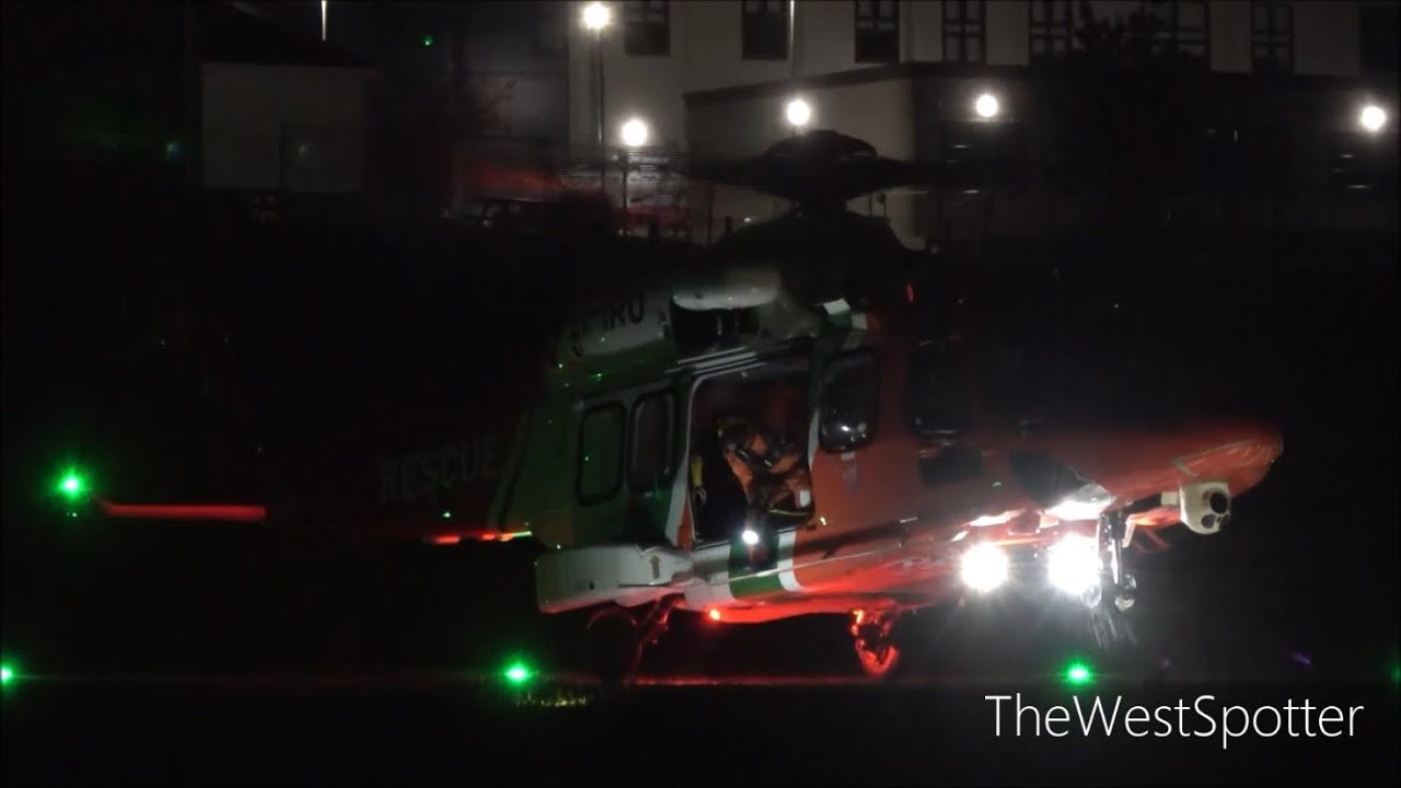 Irish Coast Guard R116 EI-IRO Letterkenny University Hospital 05th October 2025
