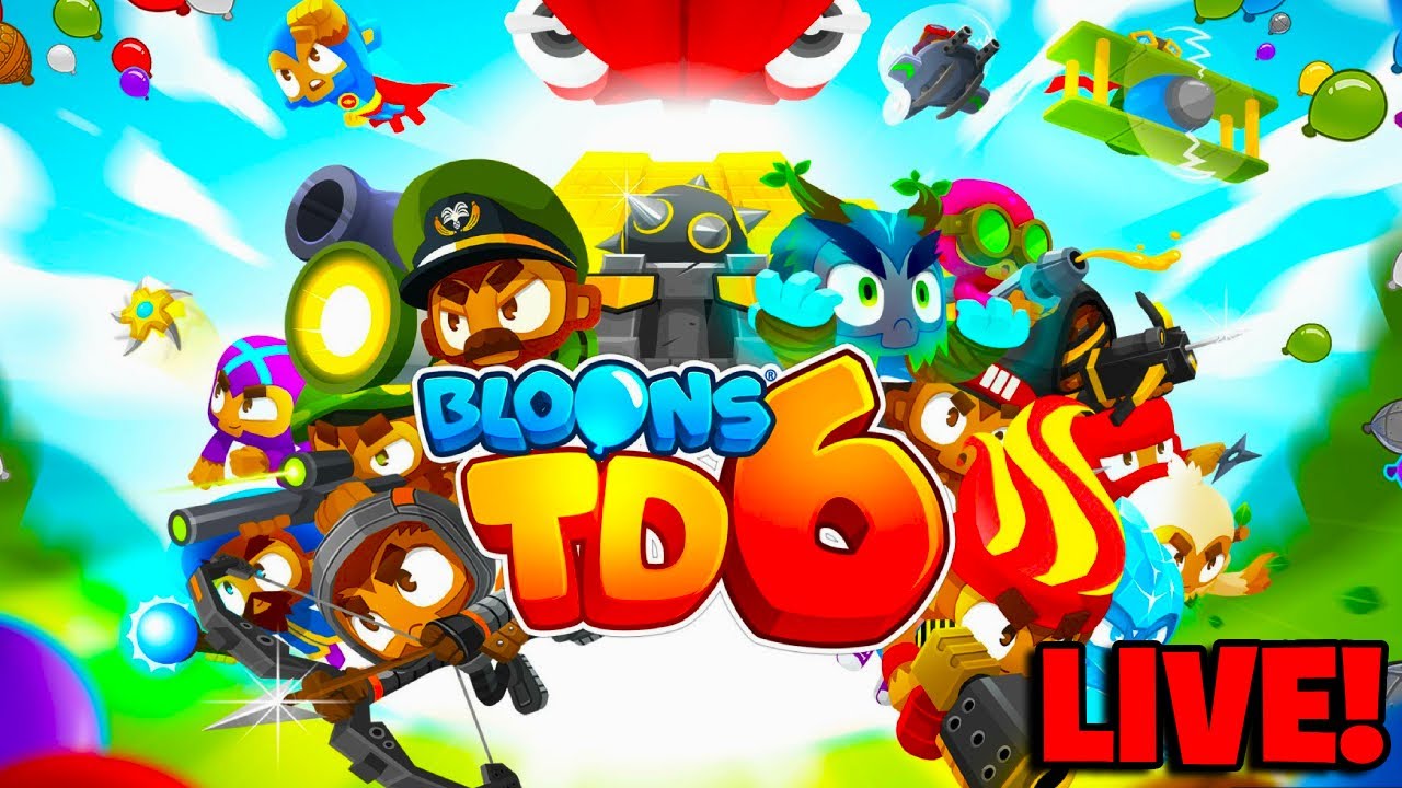 BLOON TOWER DEFENCE 6 LIVE!