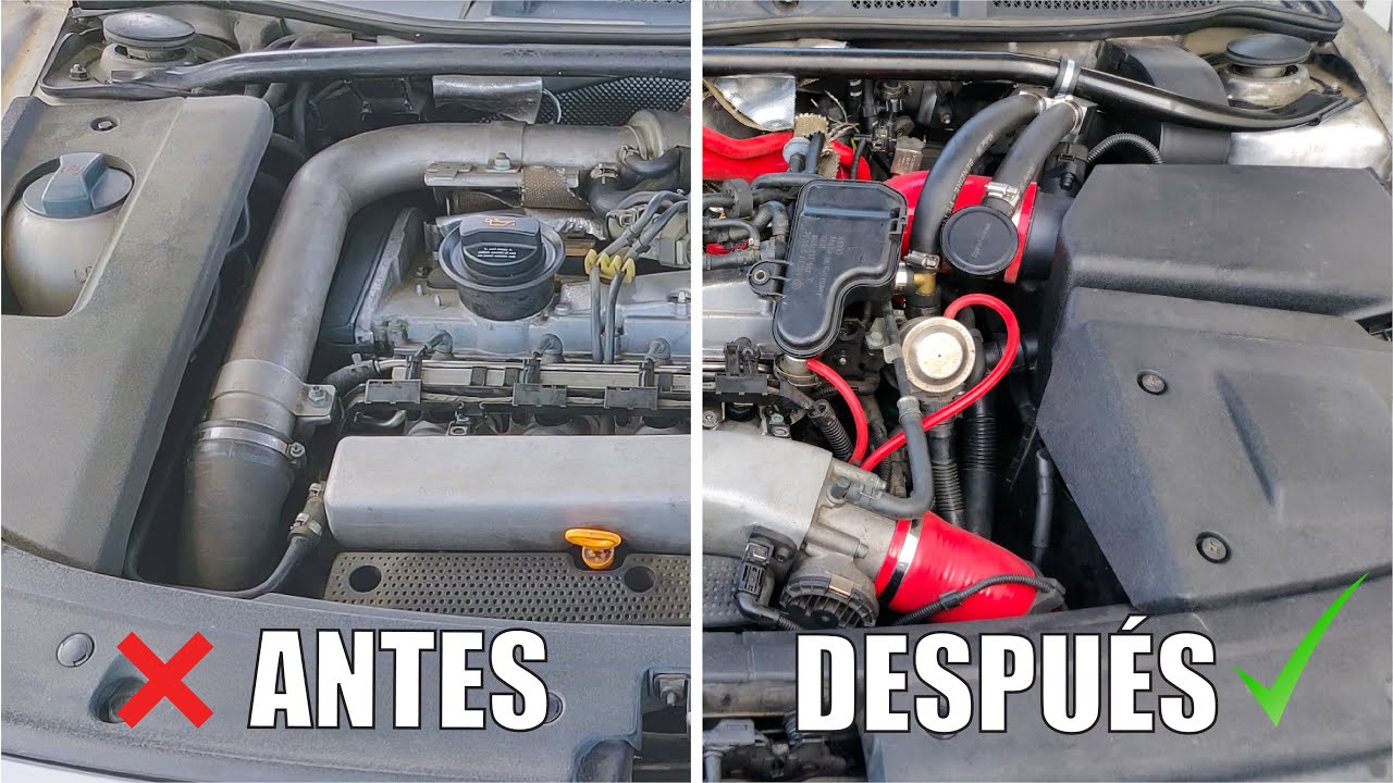 ✅ Instalo MANGUITOS de SILICONA en INTERCOOLER y cambio TUBOS de VACÍO | AUDI TT mk1 1.8T Ep13 |