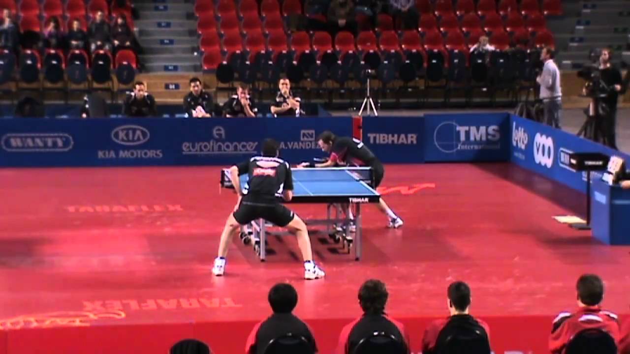 SAIVE Jean-Michel - PANAGIOTIS Gionis CHAMPIONS LEAGUE 2011 TABLE TENNIS