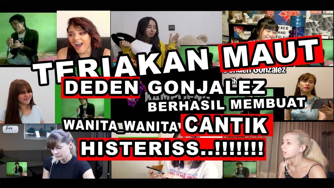 Reaksi cewek cantik HISTERIS dengar teriakan Deden Gonjales cover lagu She's Gone   Stealheart  WoW