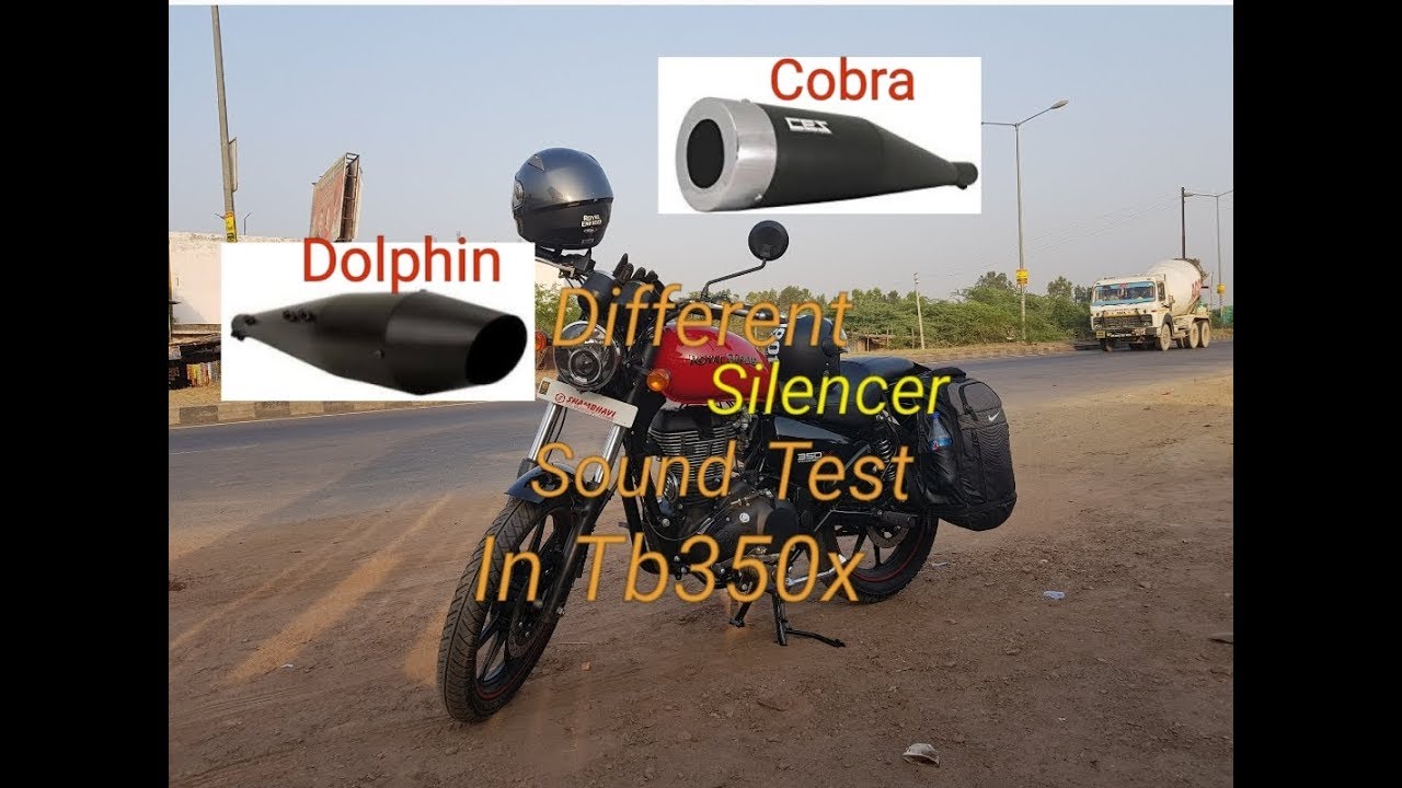 Best silencer for Thunderbird 350x