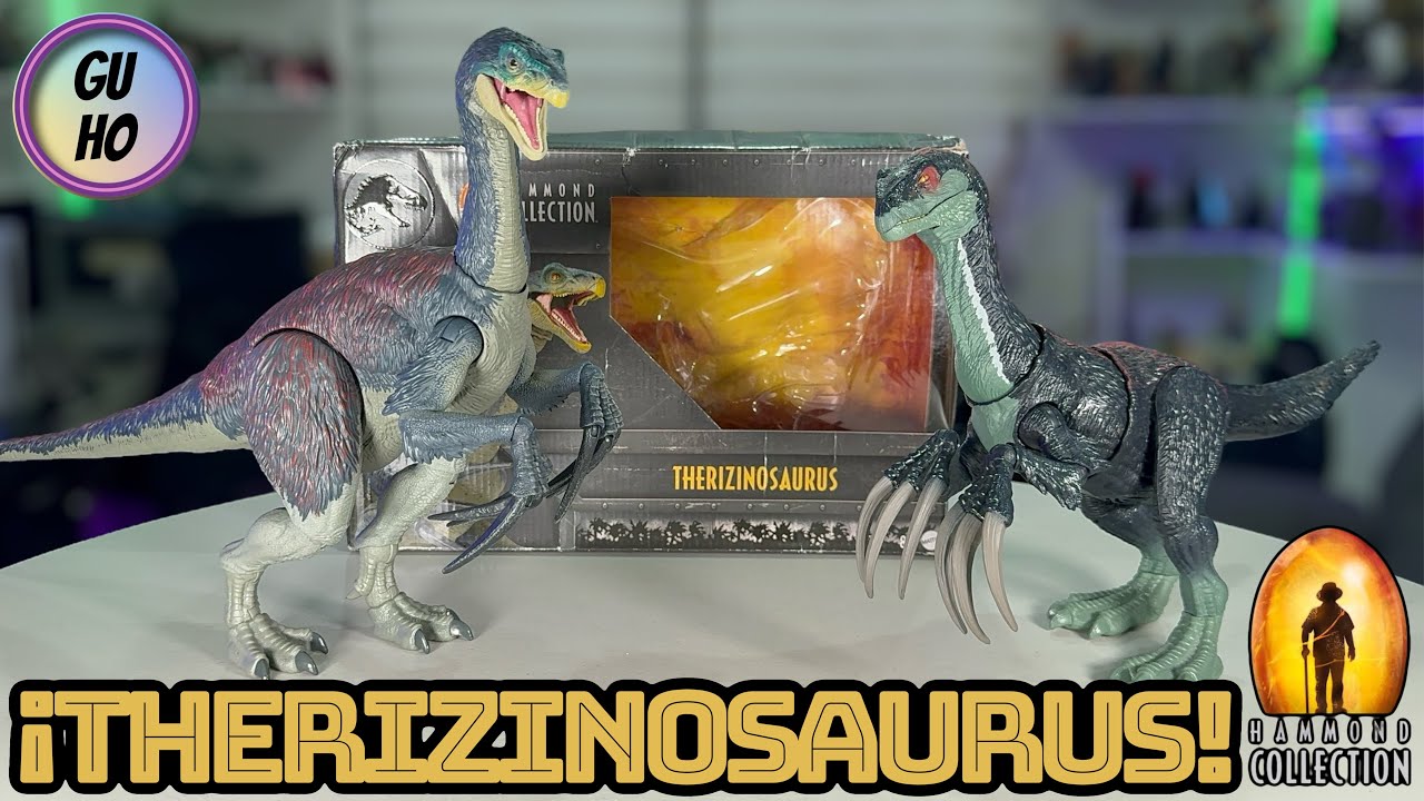 🦃 Nuevo THERIZINOSAURUS HAMMOND COLLECTION | Jurassic World Dominion | MATTEL | GUHOVERSO