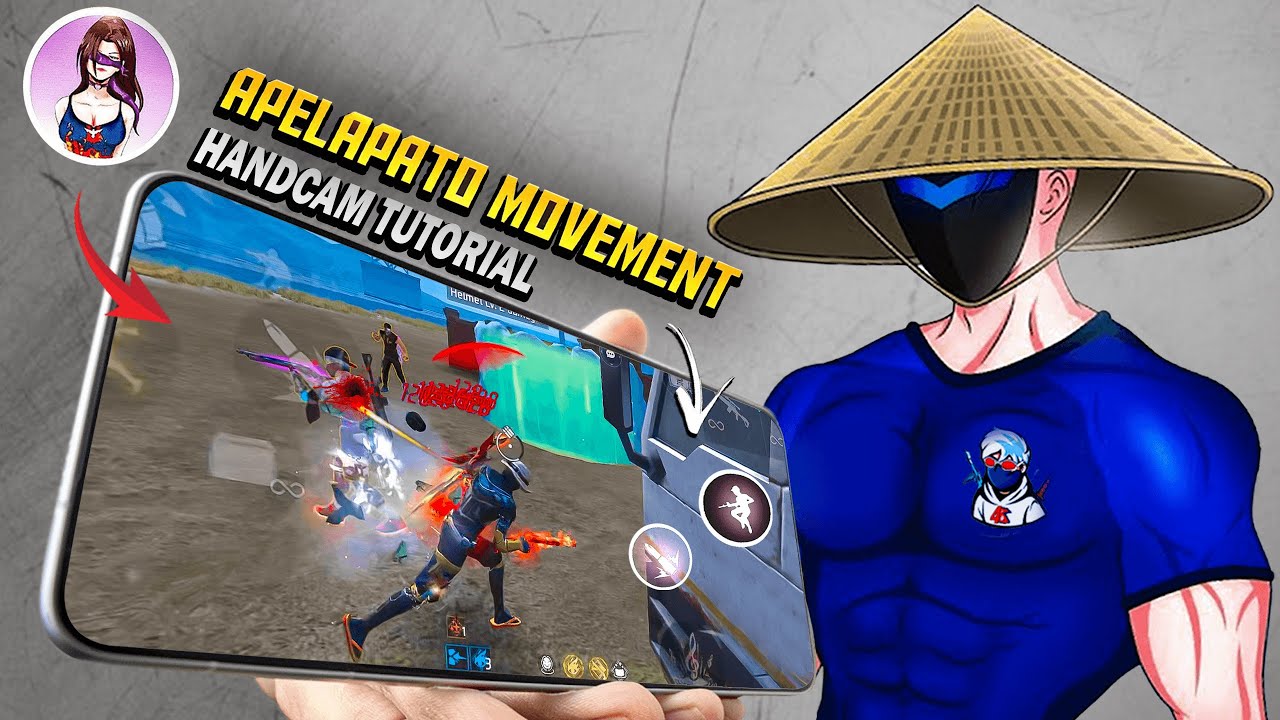 @Apelapato999 Movement Trick Handcam Tutorial | Movement Speed Trick | Apelapato Trick | Free Fire