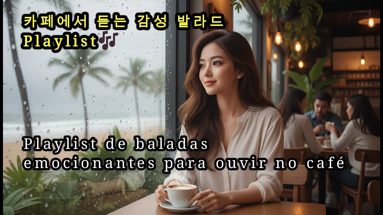 카페에서 듣는 감성 발라드 Playlist🎶Playlist de baladas emocionantes para ouvir no café