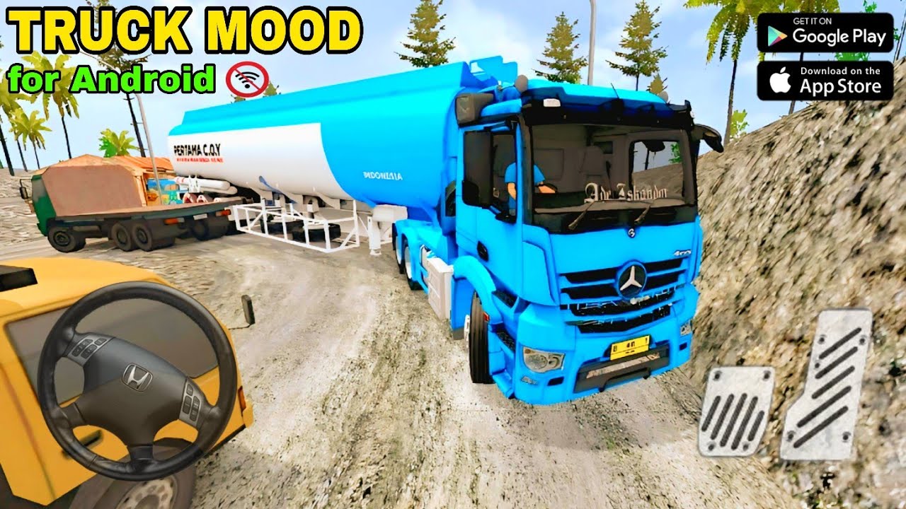 Oil tanker Head work ( ashok leyland ) krnd gadi game  android game play 
