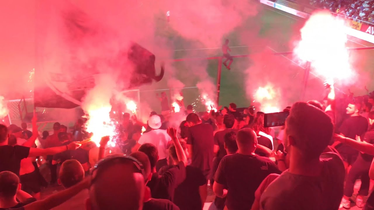 2022/23, ΟΦΗ - ΠΑΟΚ 1-1, ο παλμός της θύρας 4 (4K)