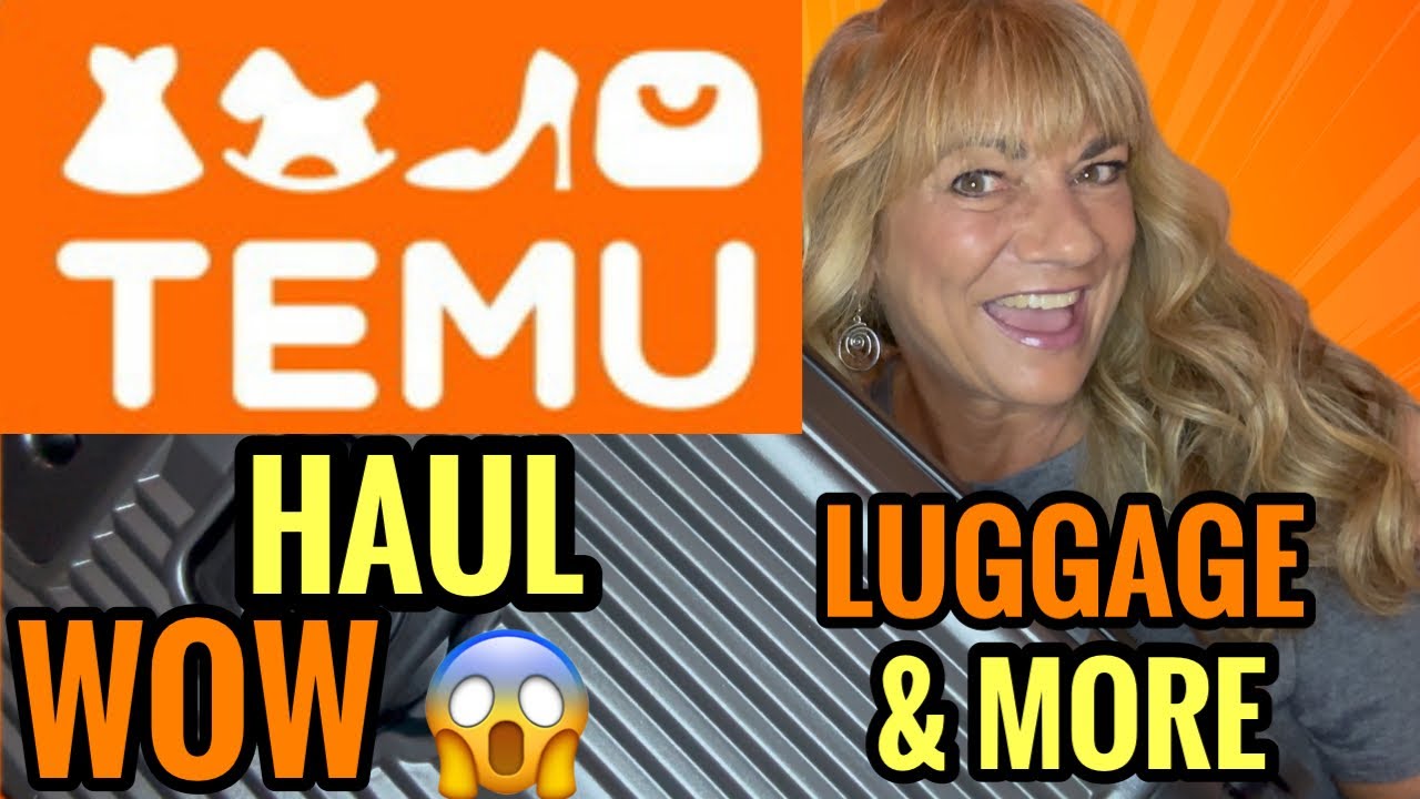 TEMU HAUL WOW LUGGAGE & MORE@temu  #temuhaul #temufinds #haul