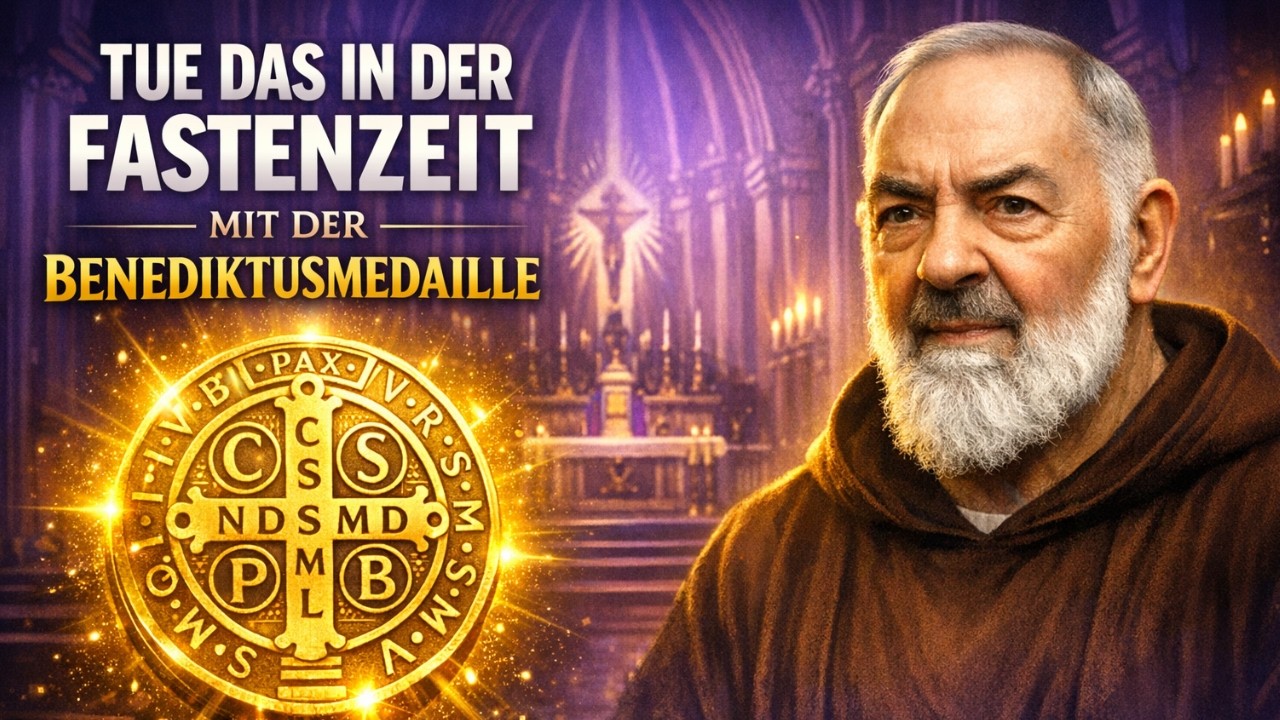 Mach das mit der Medaille des Heiligen Benedikt in der Fastenzeit — Pater Pio