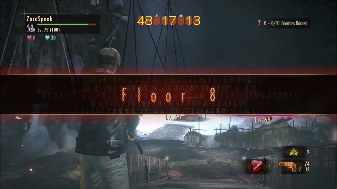 Resident Evil Revelations 2 Weekend Survivor No. 189 Level 70 (Error 23 floor)