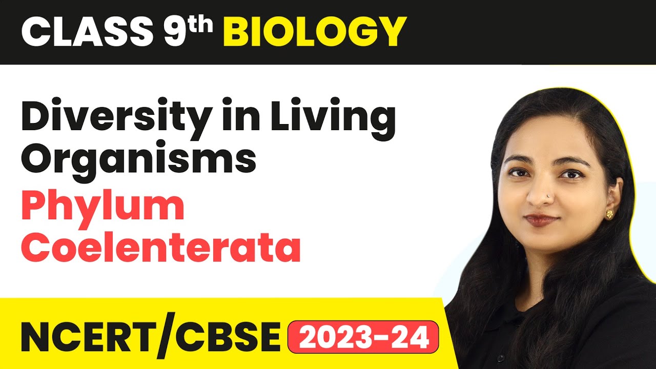 Phylum Coelenterata - Diversity of Living Organisms | Class 9 Biology | 2023-24