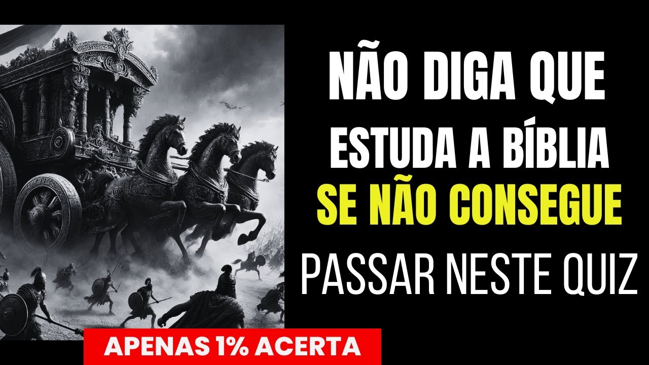 📖 15 PERGUNTAS DA BÍBLIA TÃO DIFÍCEIS QUE QUASE NINGUÉM ACERTA TODAS! 🔥✝️