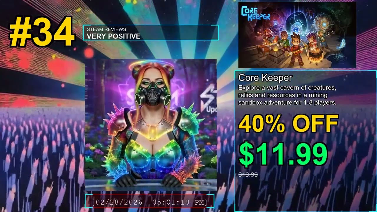 Top 31-40 Steam Game Deals - February 28, 2026