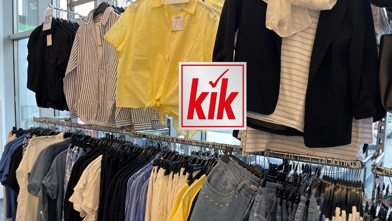 Nowości w KiK/Piękne bluzki/Letnie sukienki/Jeansy z delikatnymi zdobieniami