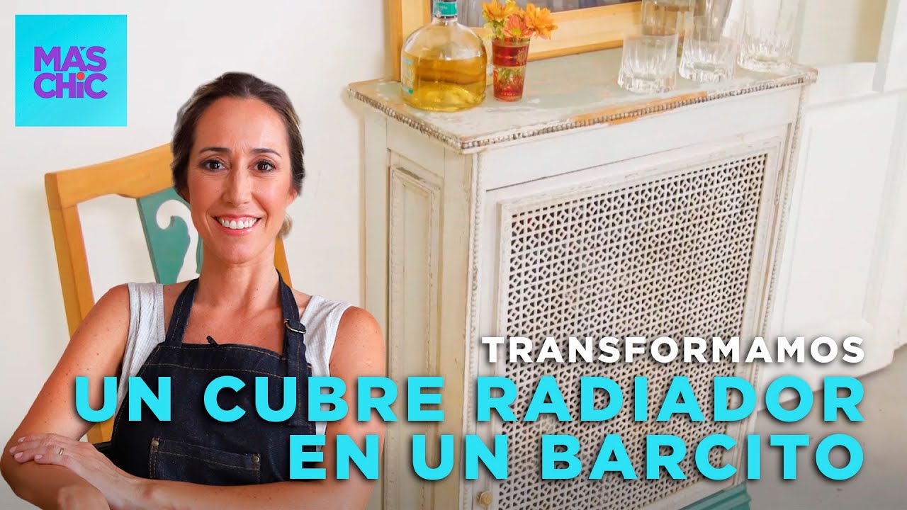 IMPRESIONANTE reciclamos un MINI BAR y quedó HERMOSO 😍 con Eugenia Zavaroni | Mas Chic