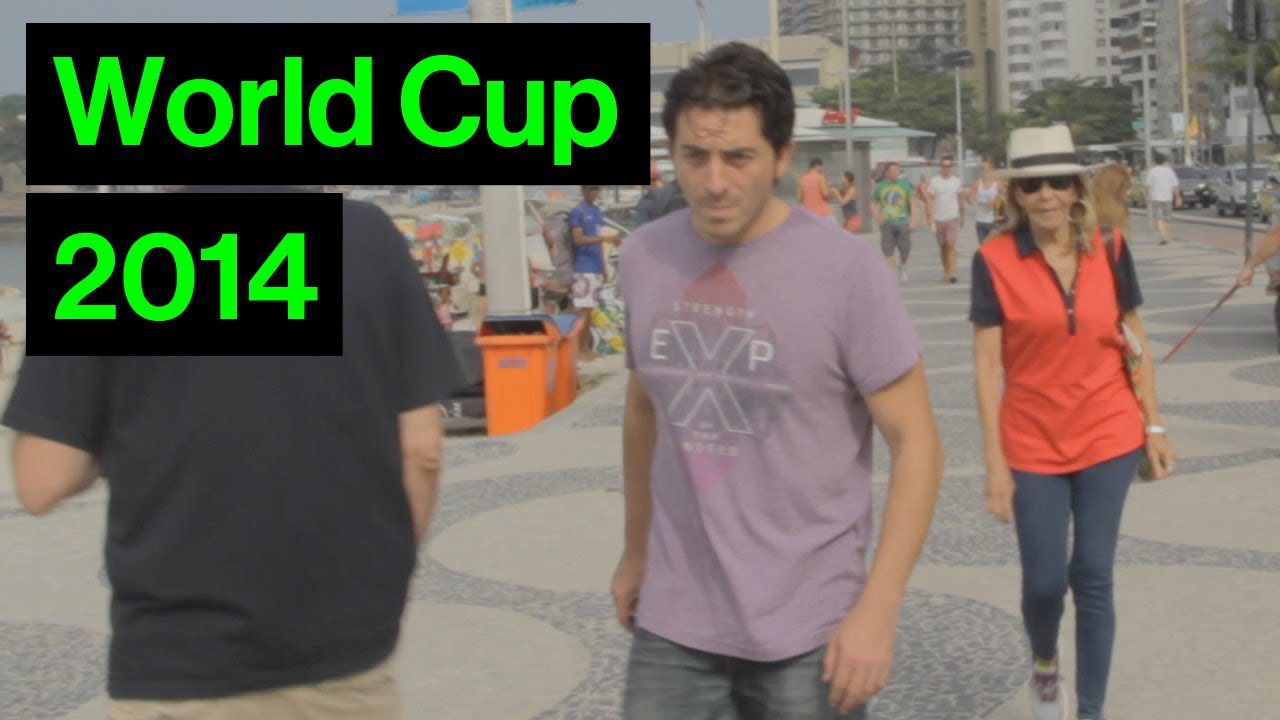 Funny Lookalike Game ft. Leighton Baines On Copacabana Beach