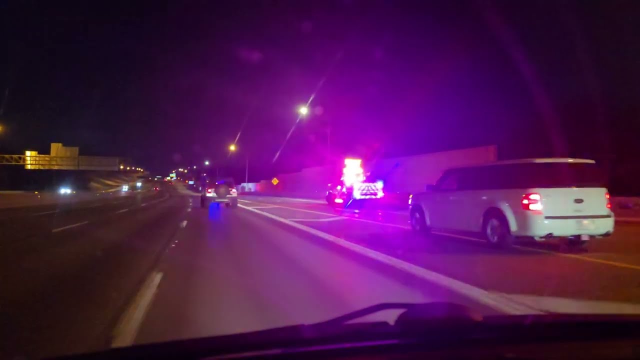 Car Flipped Over On Highway 270