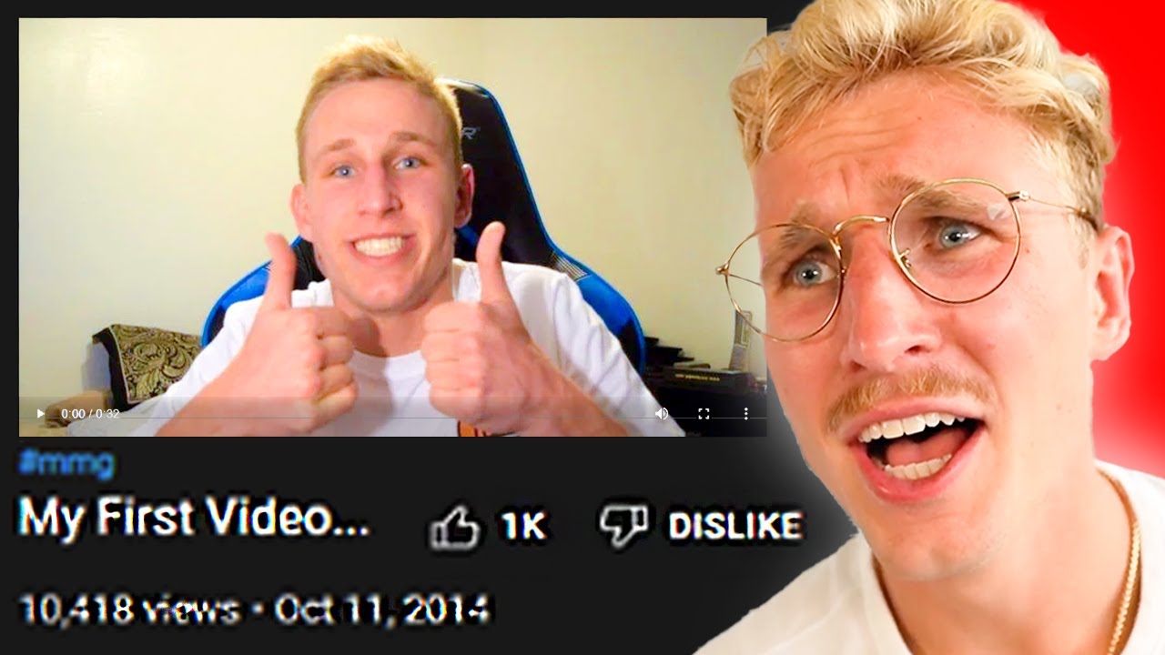 Reacting to my FIRST YouTube Videos...