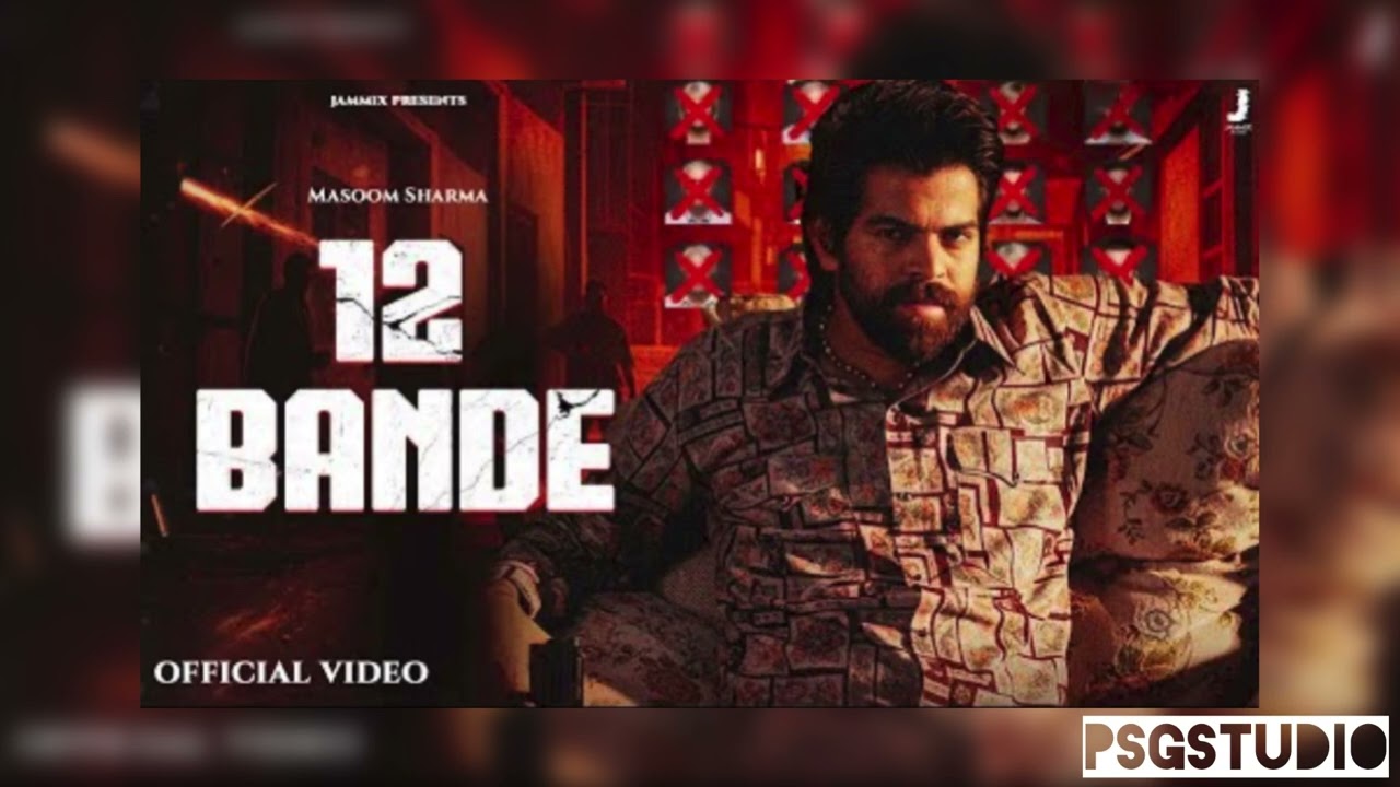12 bande | Masoom Sharma | dsp edition | New Haryanvi song | PSGSTUDIO | concert hall