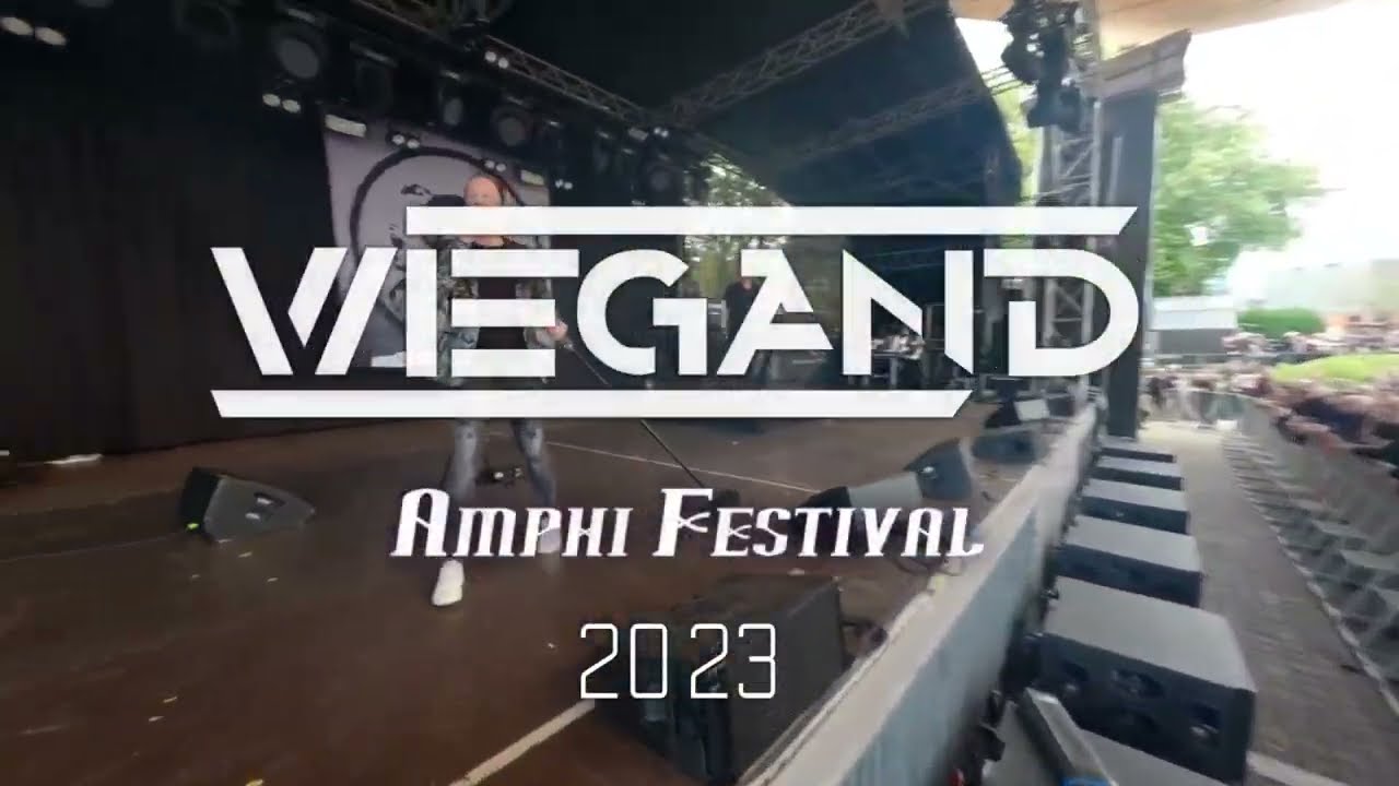 WIEGAND "Floating away" live drone video Amphi Festival 2023