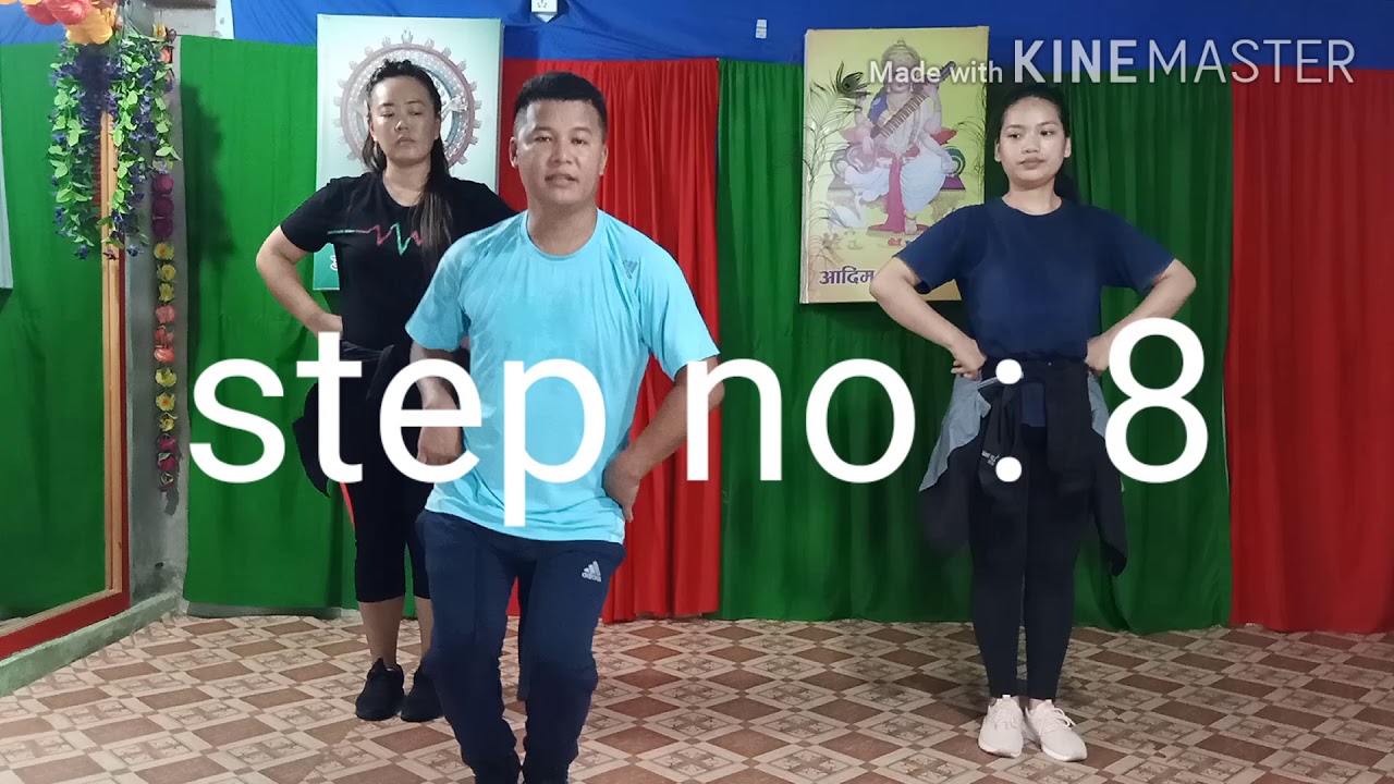 Nepali dance learning class- day - 2 (step 4-5)