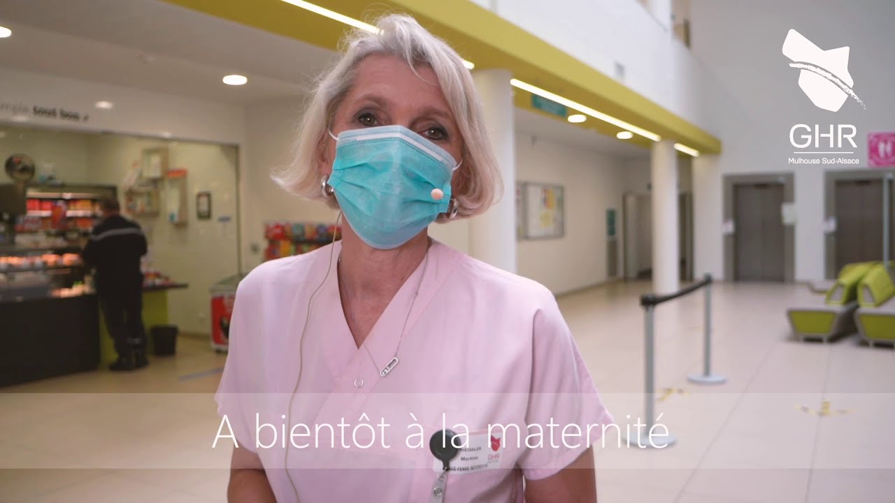 Visite de la maternité de l'hôpital Femme Mère Enfant du GHRMSA
