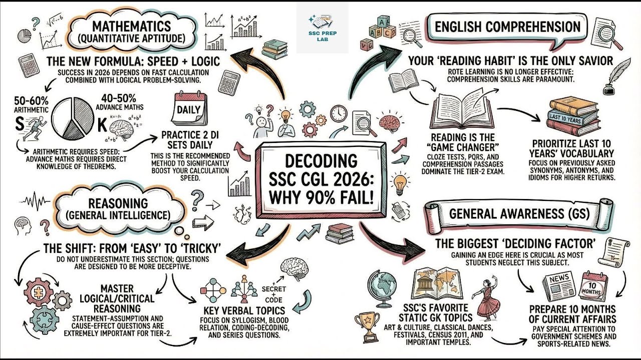 Decoding SSC CGL 2026: Crack It in Your First Attempt! | Complete Guide