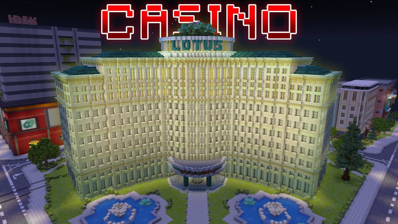 Napravio Sam OGROMAN CASINO u MINECRAFTU!