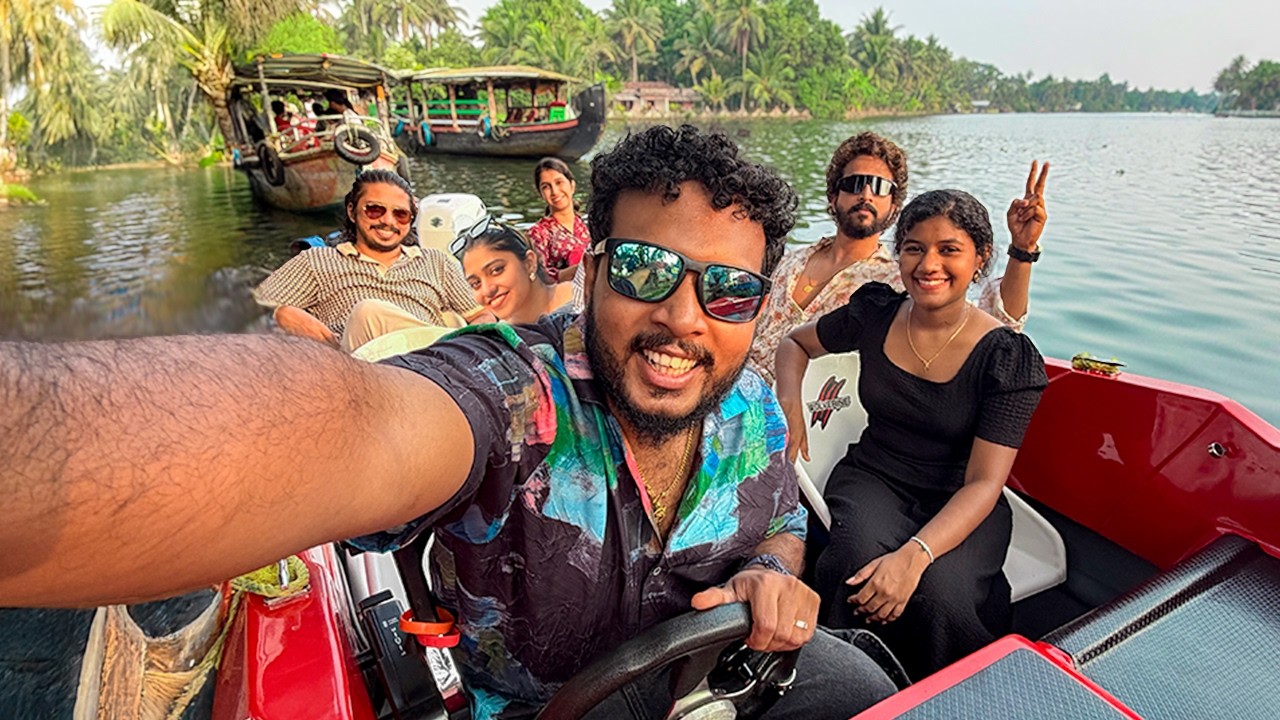 We travelled 6 hours in a speed boat 🚤 