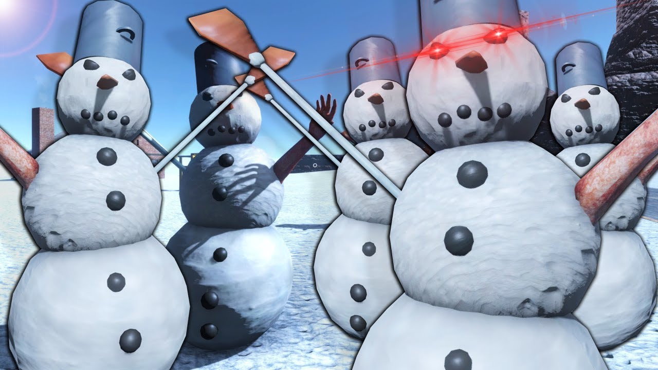 This Mod Spawns in Thousands of Zombie Snowmen and it's Terrifying in The Long Drive!