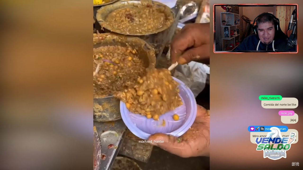 REACCIONAMOS A COMIDAS ASQUEROSAS  DE INDIA FF