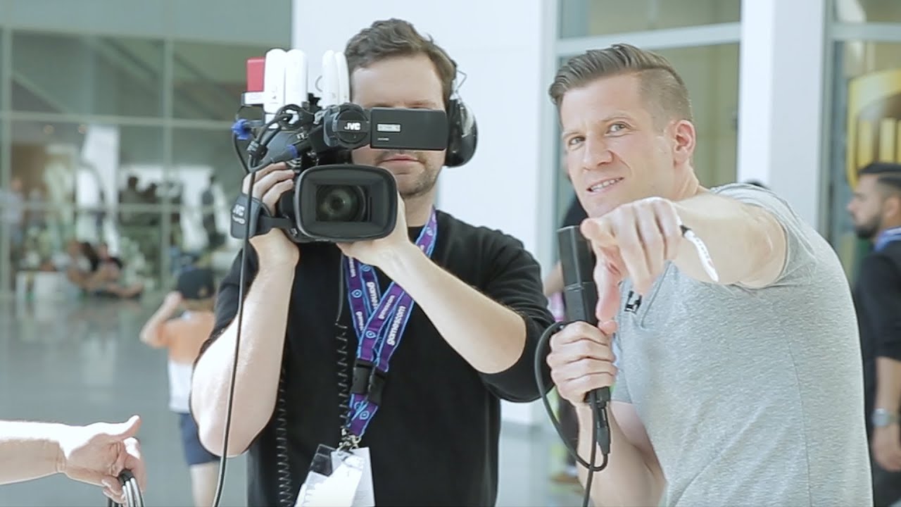 Fabian auf der Gamescom 2016 - Backstage mit #WDR360