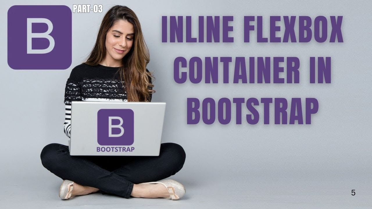 How to Create an Inline Flexbox Container in Bootstrap | Flex Utilities Guide