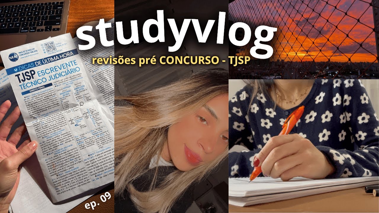 Últimos dias antes do TJSP: revisão final + papo sincero sobre ansiedade pré-prova (ep. 09) ✨