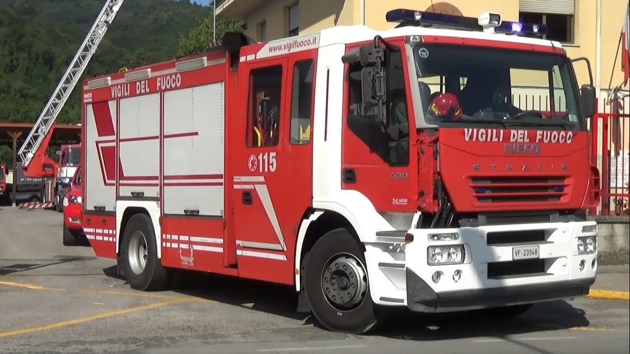 [NEW/SPARE] Aps Iveco Stralis + CA Ford Ranger AIB Vigili Del Fuoco Aulla in sirena