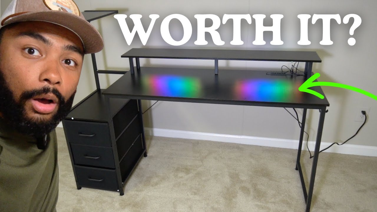 AODK 59 Inch Gaming Desk Review (got mine in description)