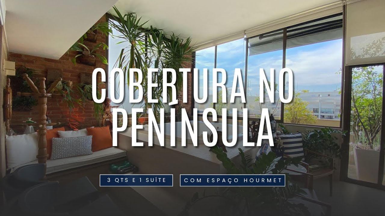 Cobertura com 3 quartos, 220 m², à venda por R$ 2.635.000 - a Península - Barra da Tijuca - RJ