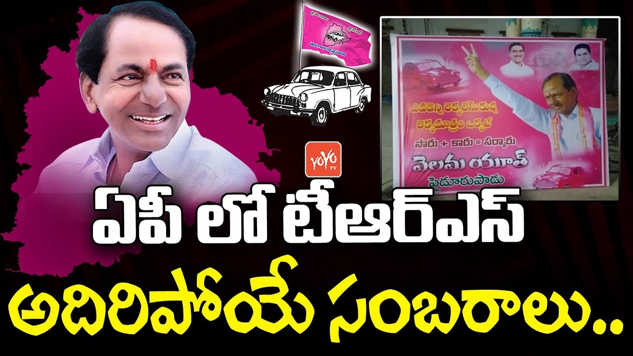 TRS Victory Celebrations In AP | CM KCR | KTR | AP News | Ysrcp | Telangana News | YOYO TV Channel