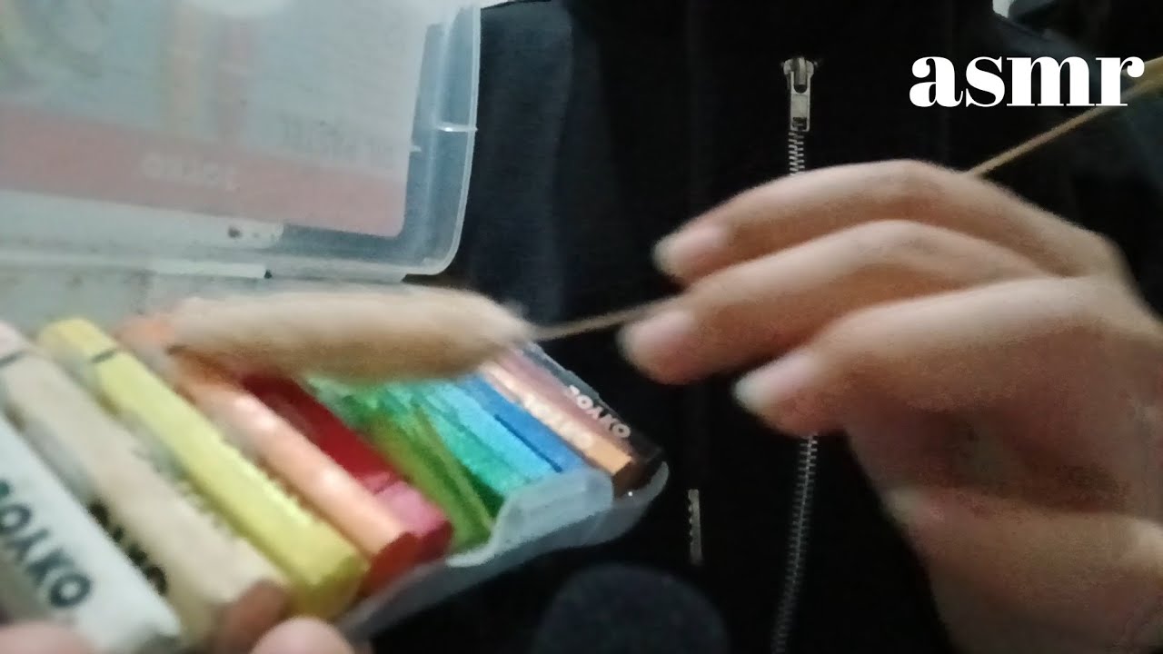 asmr doing your makeup with wrong props