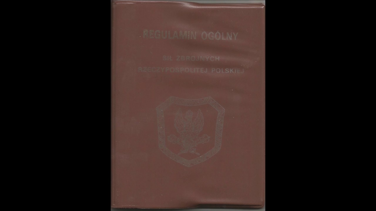Regulamin og&oacute;lny SZRP (pkt. 1-96)