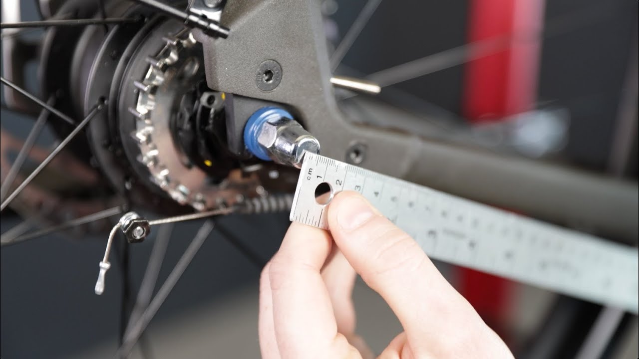 Gates Belt Drive University Bike | Center Distance Adjustment Range