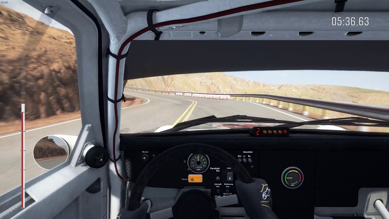 (더트랠리DirtRally) 키보드로 도전하는 파익스피크 힐클라임! PikesPeak