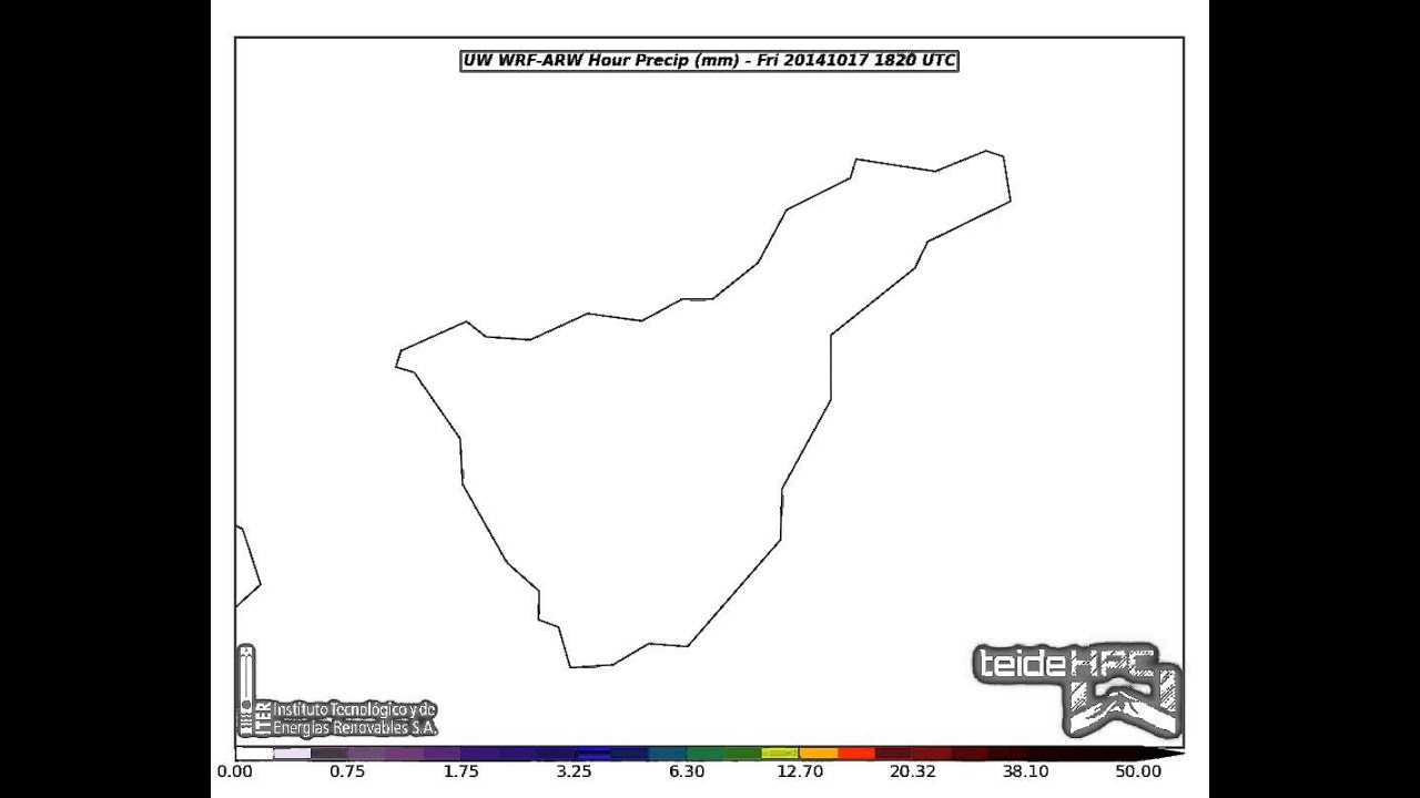 Tenerife Rain forecast: 2014-10-17